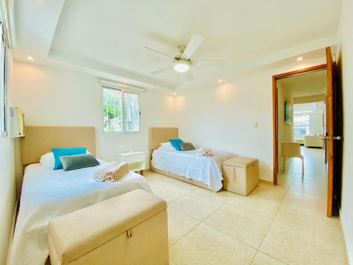 Apartamento Calido Y Moderno En La Entrada De La Zona Hotelera 칸쿤 외부 사진