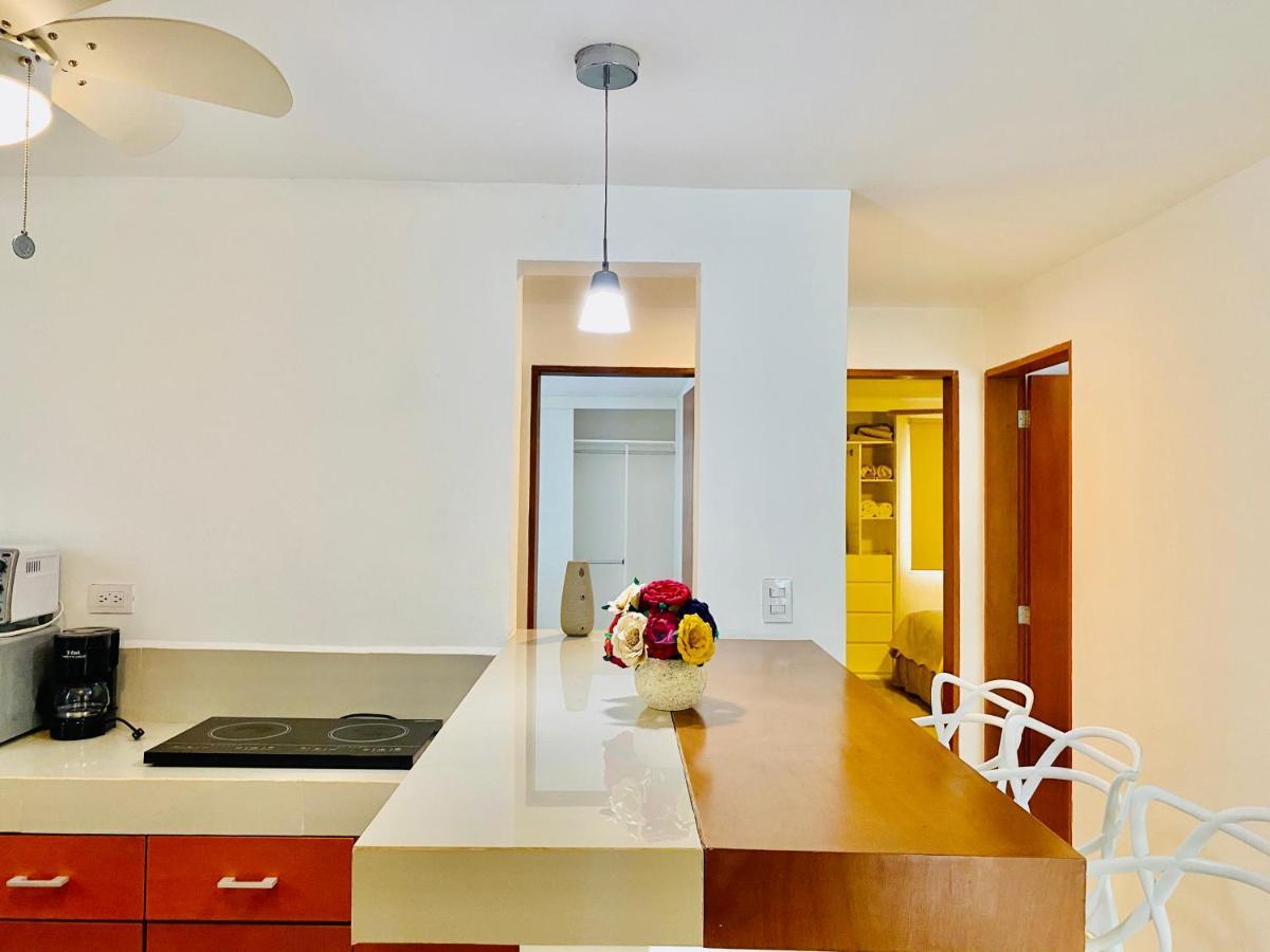 Apartamento Calido Y Moderno En La Entrada De La Zona Hotelera 칸쿤 외부 사진