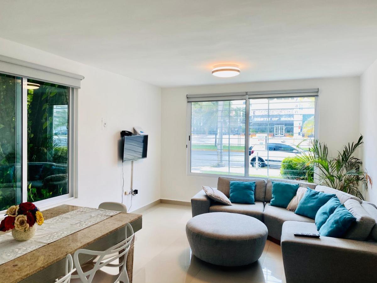 Apartamento Calido Y Moderno En La Entrada De La Zona Hotelera 칸쿤 외부 사진