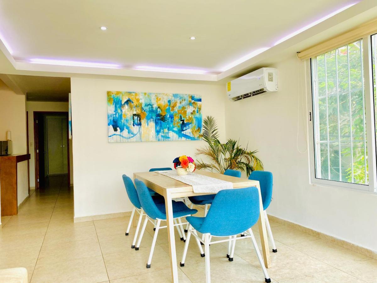 Apartamento Calido Y Moderno En La Entrada De La Zona Hotelera 칸쿤 외부 사진