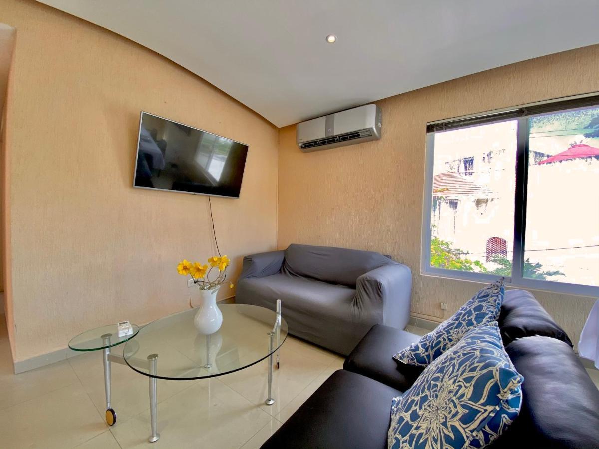 Apartamento Calido Y Moderno En La Entrada De La Zona Hotelera 칸쿤 외부 사진